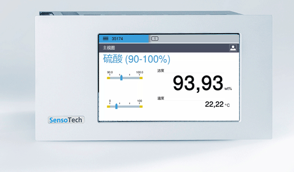 用LiquiSonic®测量硫酸的浓度